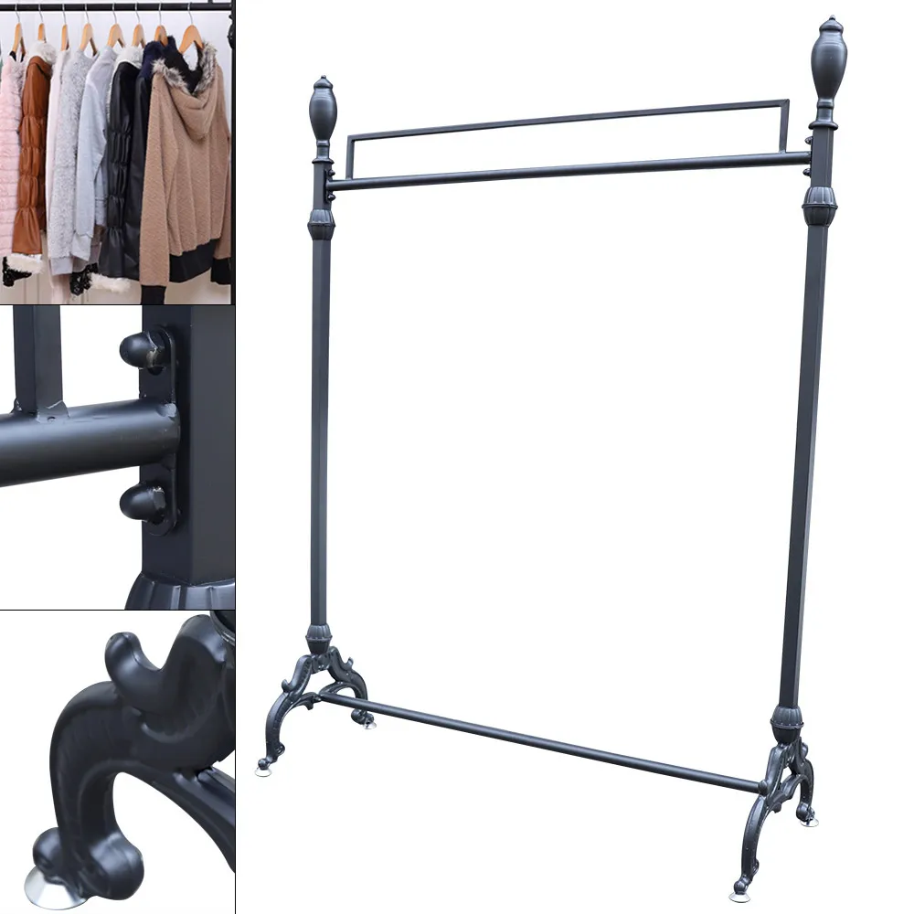 Clothing Garment Hanging Rack Heavy Duty for Clothes Display Stand Rack Storage
Clothing Garment Hanging Rack Heavy Duty for Clothes Display Stand Rack Storage