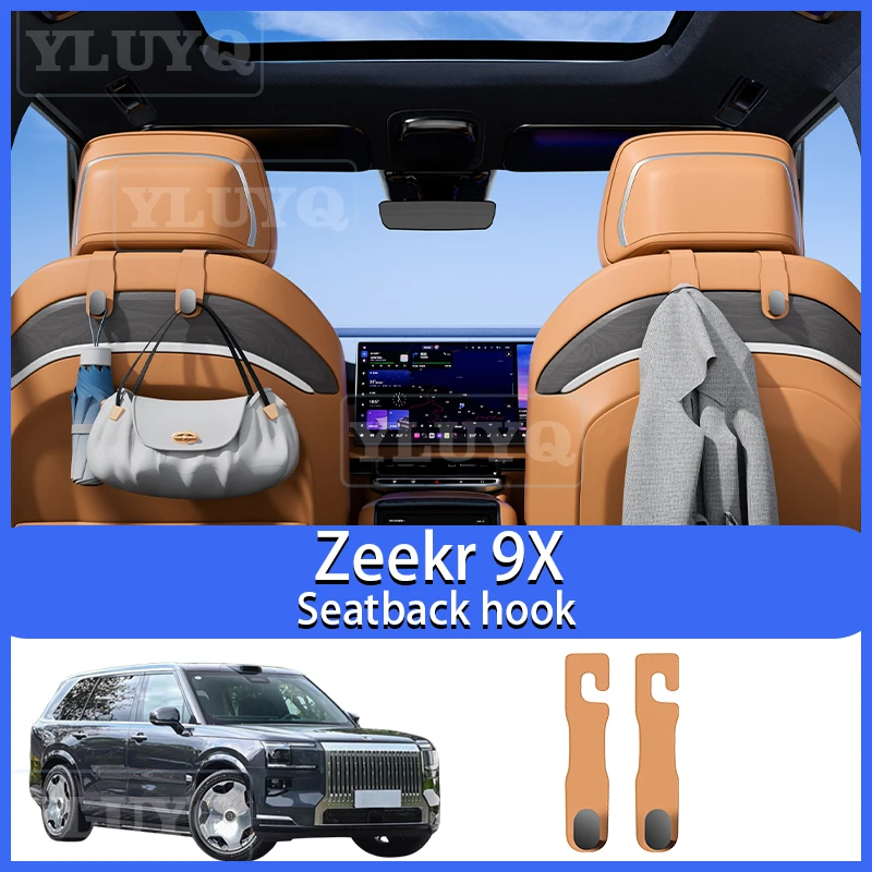 ZEEKR 9X Seat Back Hook, Rear Car Hooks, Trunk Storage Organizer Interior Accessories
ZEEKR 9X Seat Back Hook, Rear Car Hooks, Trunk Storage Organizer Interior Accessories