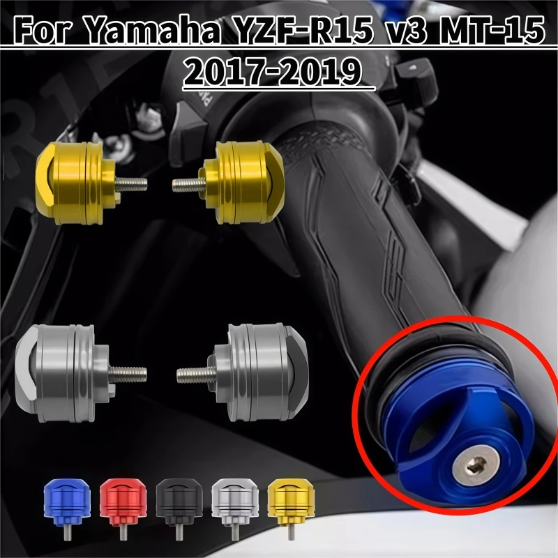 For Yamaha YZF-R15 v3 MT-15 2017-2019 motorcycle modification, aluminum alloy handle traffic jam head driver handle plug
For Yamaha YZF-R15 v3 MT-15 2017-2019 motorcycle modification, aluminum alloy handle traffic jam head driver handle plug