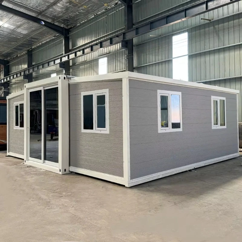 Prefab Dual-Wing Container Tiny House Expandable Foldable Steel Structure Office Cafe Outdoor Design Mobile Home
Prefab Dual-Wing Container Tiny House Expandable Foldable Steel Structure Office Cafe Outdoor Design Mobile Home
