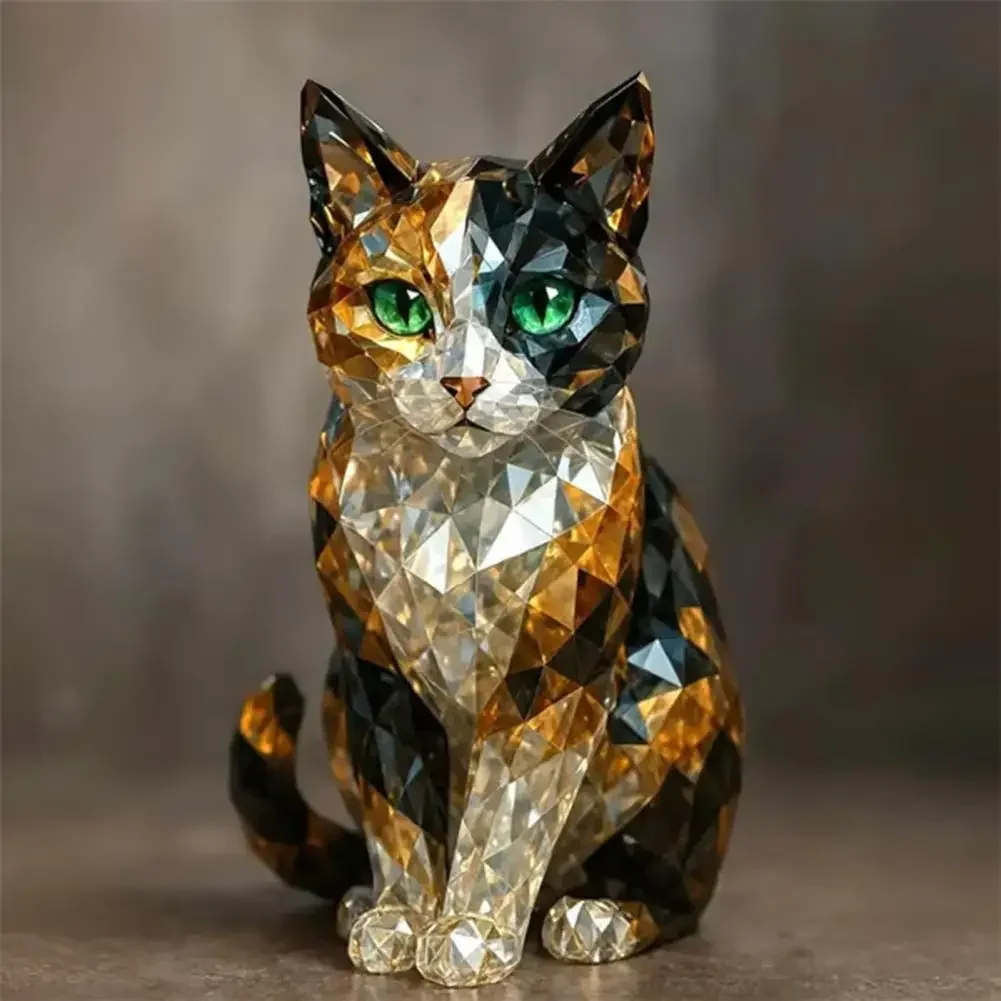 Fake Crystal Animal Sculpture Clear Glass Dog Cat Owl Eagle Leopard Figurine Statue Home Office Desktop Decoration Ornament
Fake Crystal Animal Sculpture Clear Glass Dog Cat Owl Eagle Leopard Figurine Statue Home Office Desktop Decoration Ornament