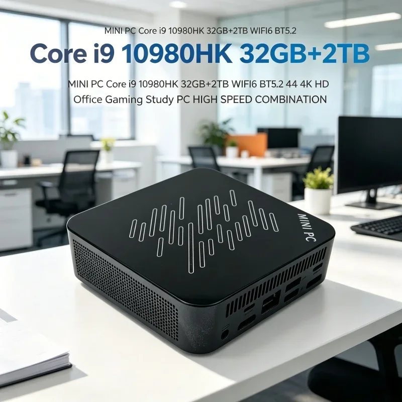 Core i9 10980HK High Speed Mini PC 32GB Large RAM 1TB Fast SSD Strong Performance 4K Gaming Office Household Computer
Core i9 10980HK High Speed Mini PC 32GB Large RAM 1TB Fast SSD Strong Performance 4K Gaming Office Household Computer