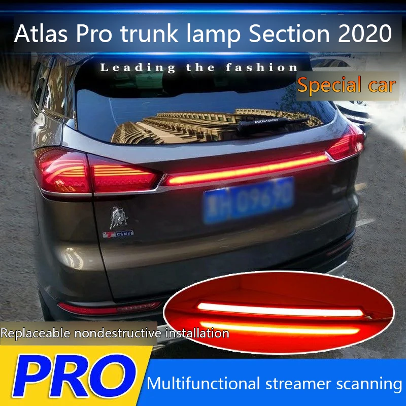 For Geely Atlas Pro/Boyue Pro 2020 2021 2022 Through Tail Lamp LED Assembly Streaming Direction Plug And Play Turn Signal DRL
For Geely Atlas Pro/Boyue Pro 2020 2021 2022 Through Tail Lamp LED Assembly Streaming Direction Plug And Play Turn Signal DRL