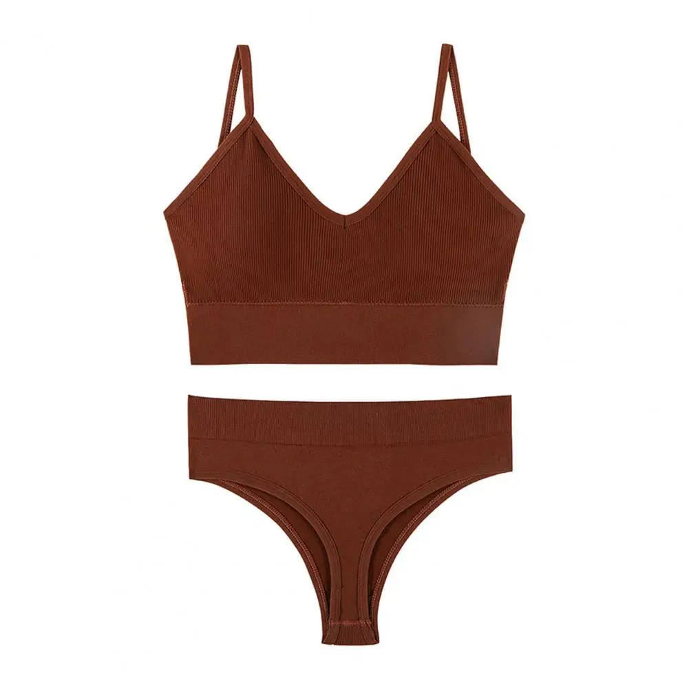 Women Underwear Set Light Sports Bra And Thong Set Soft Fabric Wireless Bralette And High-Waist Panties Matching Set
Women Underwear Set Light Sports Bra And Thong Set Soft Fabric Wireless Bralette And High-Waist Panties Matching Set