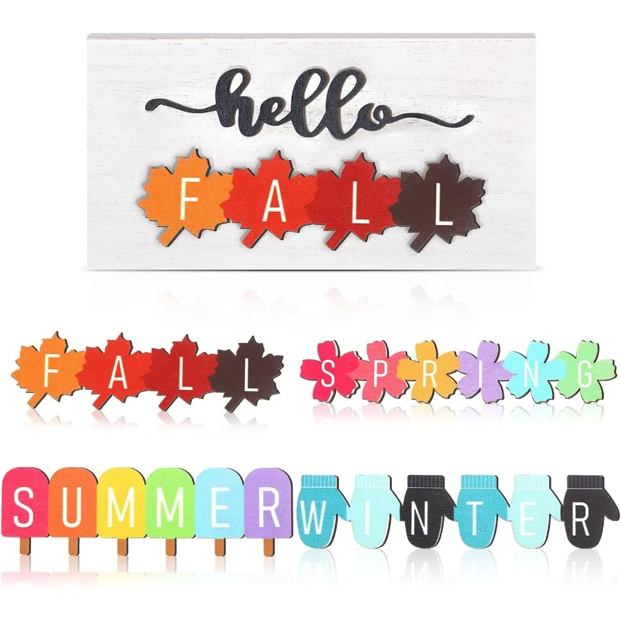 5 шт. Знак «Hello Fall» Intercheable Seasol Sign Весна Лето Зима Многоуровневый Декор подноса 5,9 x 3 дюйма Деревянный 4 Стол для фермерской обуви Cen
5 шт. Знак «Hello Fall» Intercheable Seasol Sign Весна Лето Зима Многоуровневый Декор подноса 5,9 x 3 дюйма Деревянный 4 Стол для фермерской обуви Cen