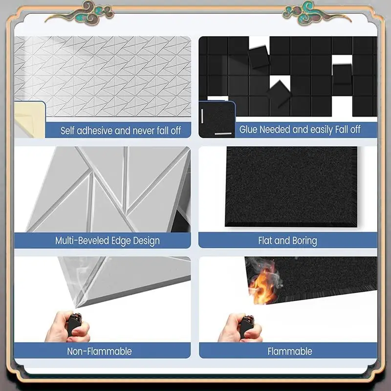 Durable 16Pcs Acoustic Panel With Self-Adhesive,12X12X0.4In Sound Proof Panel,Sound Panel High Density For Home Studio Office
Durable 16Pcs Acoustic Panel With Self-Adhesive,12X12X0.4In Sound Proof Panel,Sound Panel High Density For Home Studio Office
