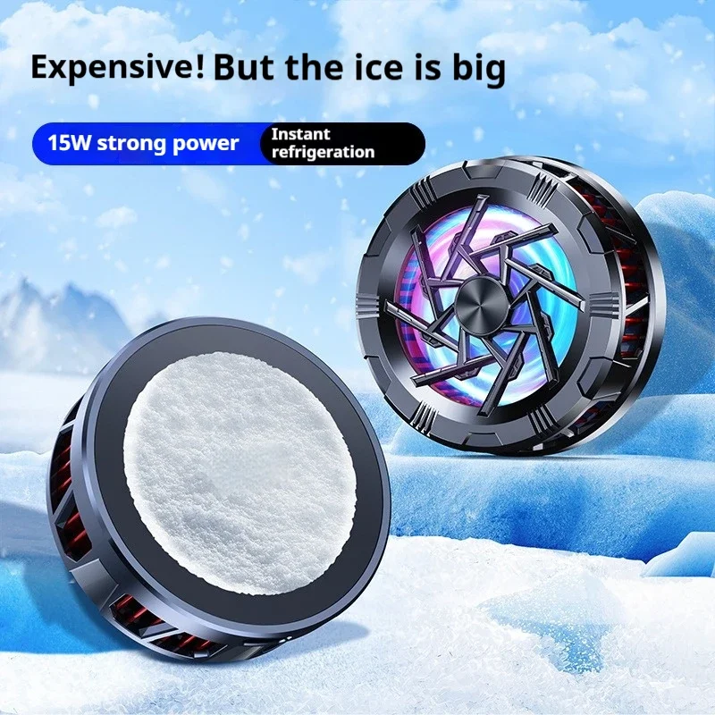 Magnetic Mobile Radiator Semiconductor Air Cooled Radiator Fan for IOS Android Game Live Broadcasting Smart Phone Tablet Cooler
Magnetic Mobile Radiator Semiconductor Air Cooled Radiator Fan for IOS Android Game Live Broadcasting Smart Phone Tablet Cooler
