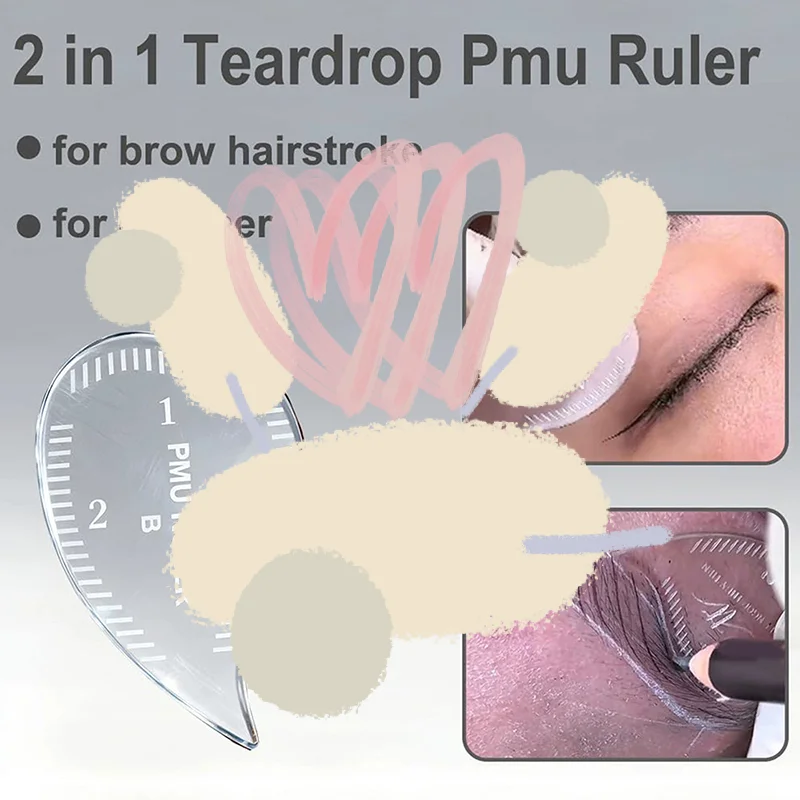 Drop Eyebrow Stencil, Eyeliner Stencil, Professional Microblading Mapping Ruler , Eyelash Extension Tool
Drop Eyebrow Stencil, Eyeliner Stencil, Professional Microblading Mapping Ruler , Eyelash Extension Tool