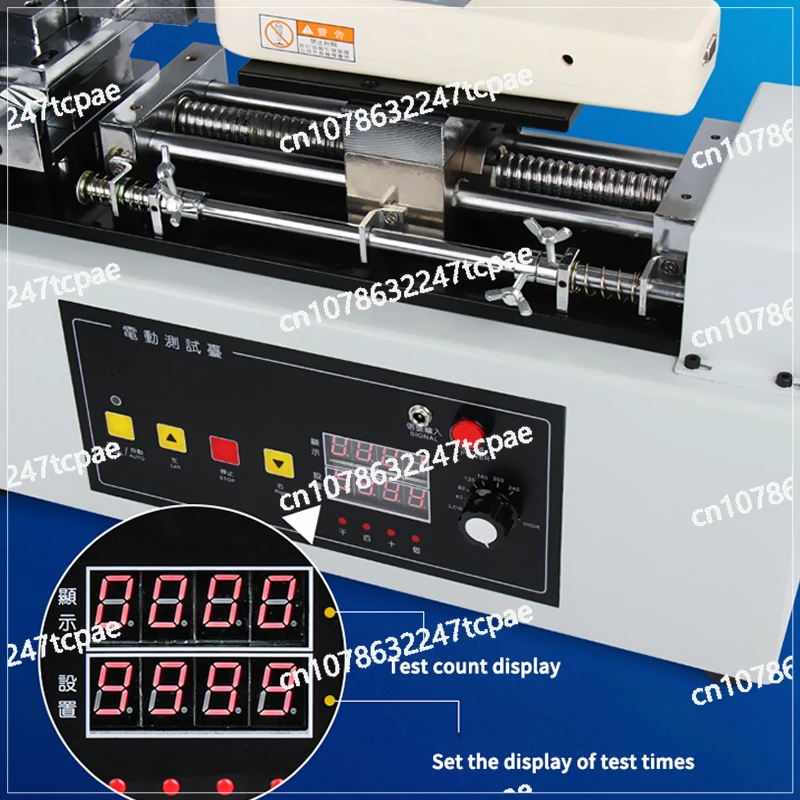 Terminal Tension Tester Tensile Testing Machine Electric Horizontal Test Bench SDM-500N Digital Display Push Tension Meter 220V
Terminal Tension Tester Tensile Testing Machine Electric Horizontal Test Bench SDM-500N Digital Display Push Tension Meter 220V
