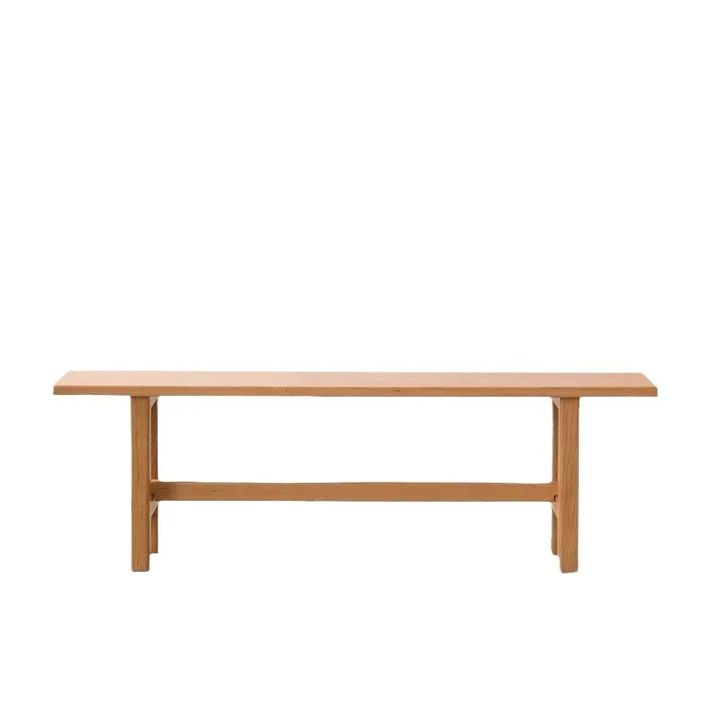 Nordic solid wood bench, simple Japanese-style household cherry wood oak large board dining table stool
Nordic solid wood bench, simple Japanese-style household cherry wood oak large board dining table stool