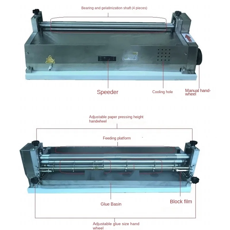 Discount MB-380 Stainless steel desktop glue machine white plastic water - conditioning paper on the plastic machine 22NEW
Discount MB-380 Stainless steel desktop glue machine white plastic water - conditioning paper on the plastic machine 22NEW