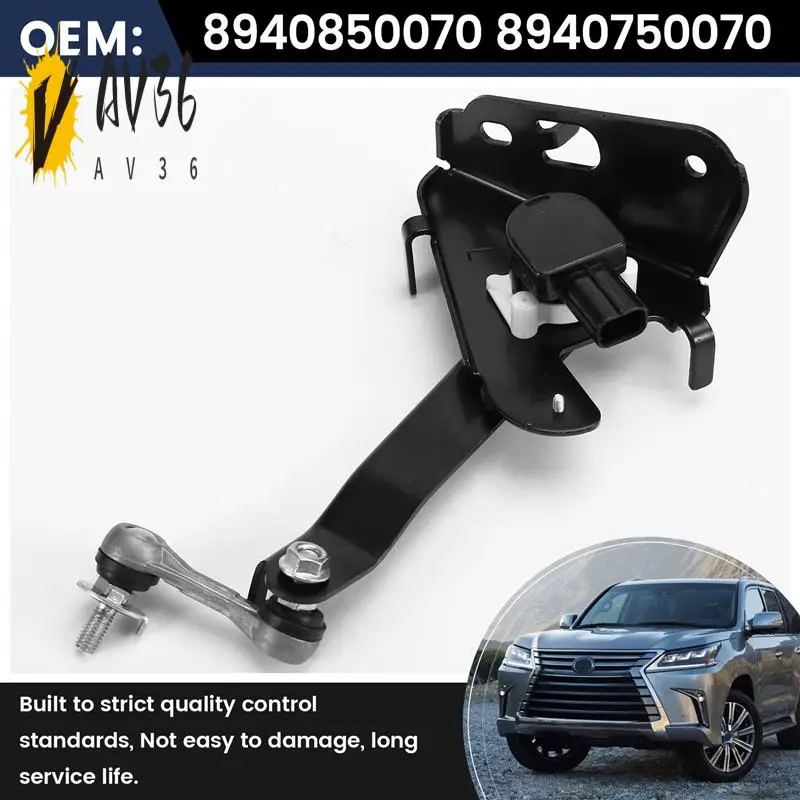 AV36-8940850070 Rear Left 8940750070 Rear Right Height Level Sensor 5S9487 LSH133 HST072 For Toyota Lexus LS460 LS600
AV36-8940850070 Rear Left 8940750070 Rear Right Height Level Sensor 5S9487 LSH133 HST072 For Toyota Lexus LS460 LS600