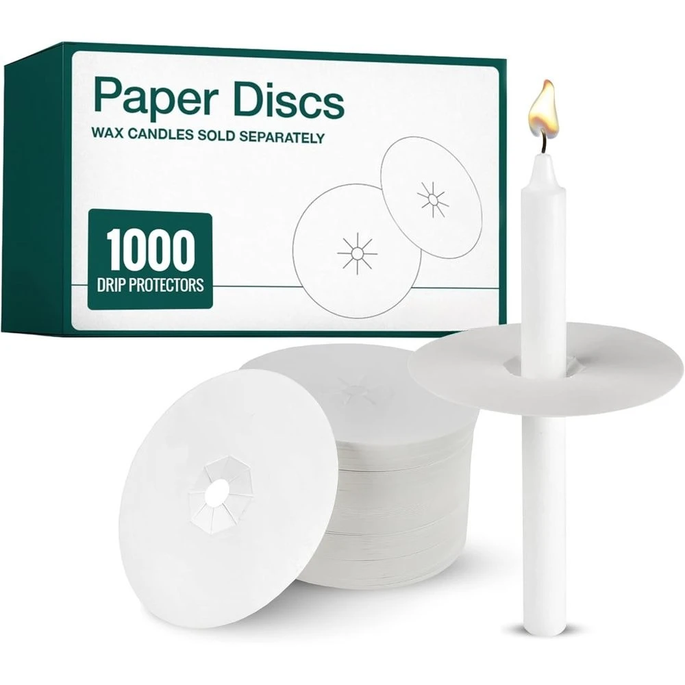 3 Candle Protectors - Pack of 1000 for Taper, Vigil, and Prayer Candles - Perfect for Candlestick Holders and Memorial Services
3 Candle Protectors - Pack of 1000 for Taper, Vigil, and Prayer Candles - Perfect for Candlestick Holders and Memorial Services