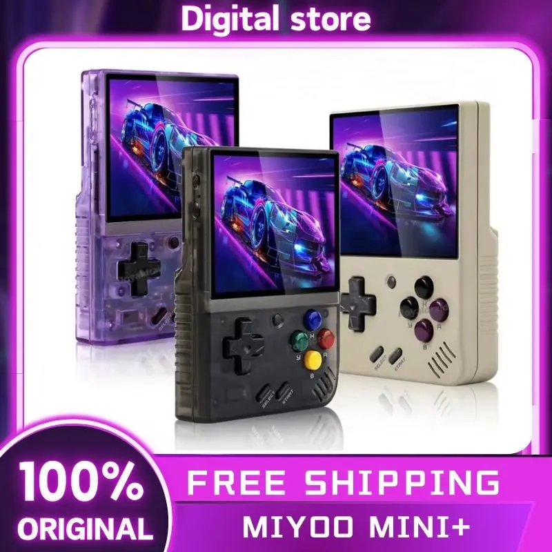 Miyoo Mini+ Plus Game Console 3.5Inch IPS Portable Retro Handheld Game Consoles 640*480 Resolution Screen 3000mAh Support WiFi
Miyoo Mini+ Plus Game Console 3.5Inch IPS Portable Retro Handheld Game Consoles 640*480 Resolution Screen 3000mAh Support WiFi