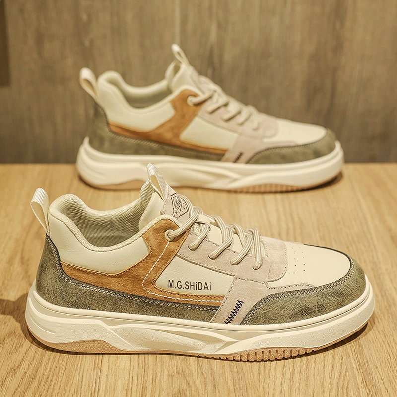 Men's Low-Top Casual Shoes Spring New Style Fashion Brand High Sensation Versatile Sporty Soft Bottom Heightening White Sneakers
Men's Low-Top Casual Shoes Spring New Style Fashion Brand High Sensation Versatile Sporty Soft Bottom Heightening White Sneakers