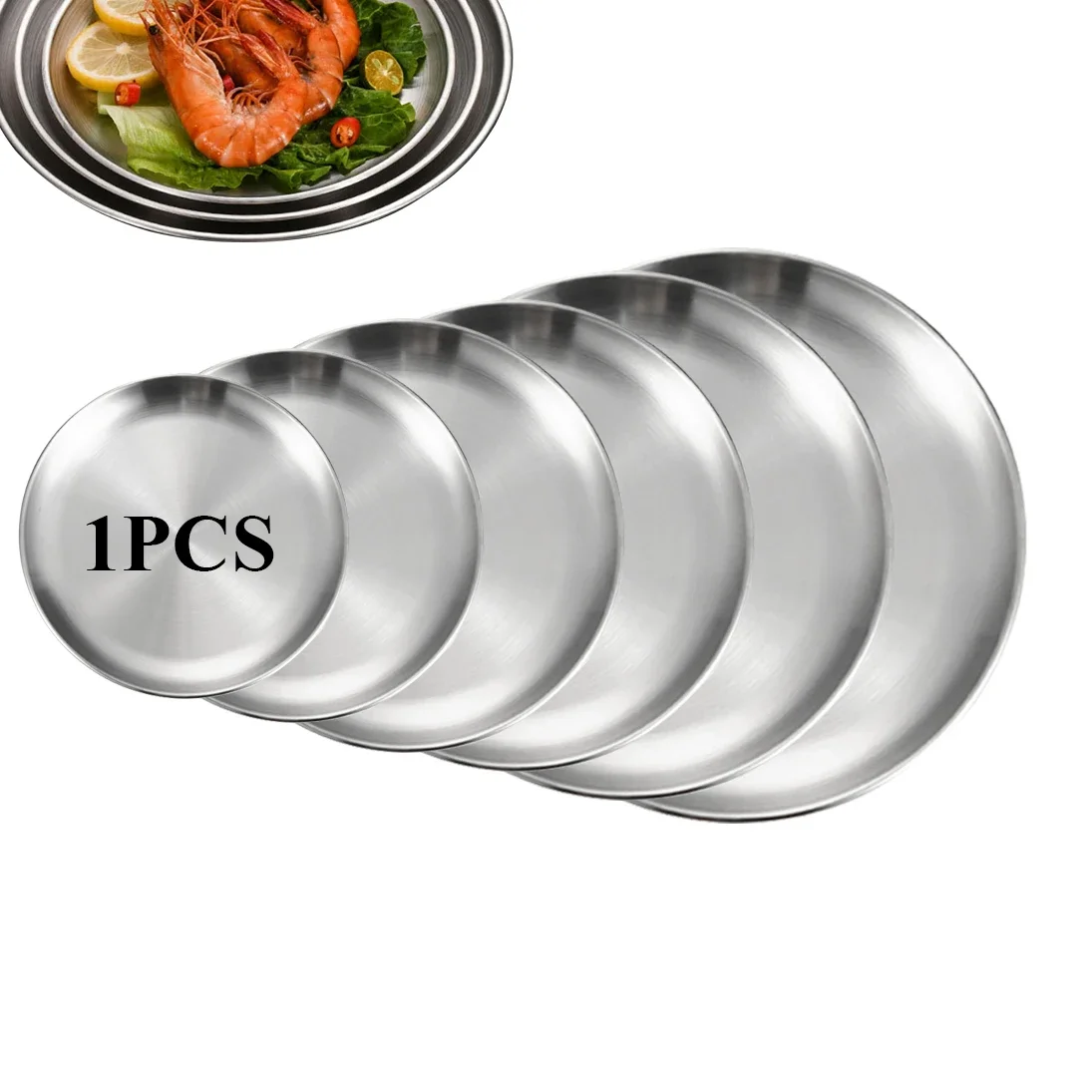 Stainless Steel Metal Round Dining Disc Bone Spitting Dish High Quality Shallow Tray Silver BBQ Disc Kitchen Plate Tableware
Stainless Steel Metal Round Dining Disc Bone Spitting Dish High Quality Shallow Tray Silver BBQ Disc Kitchen Plate Tableware