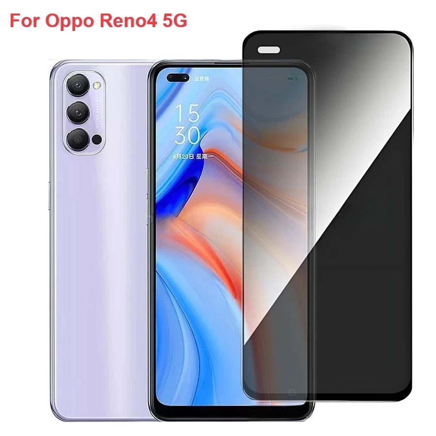 For Oppo Reno4 5G CPH2091 Anti Spy Privacy Tempered Glass Protector Compatible Full Cover Screen Phone Film
For Oppo Reno4 5G CPH2091 Anti Spy Privacy Tempered Glass Protector Compatible Full Cover Screen Phone Film