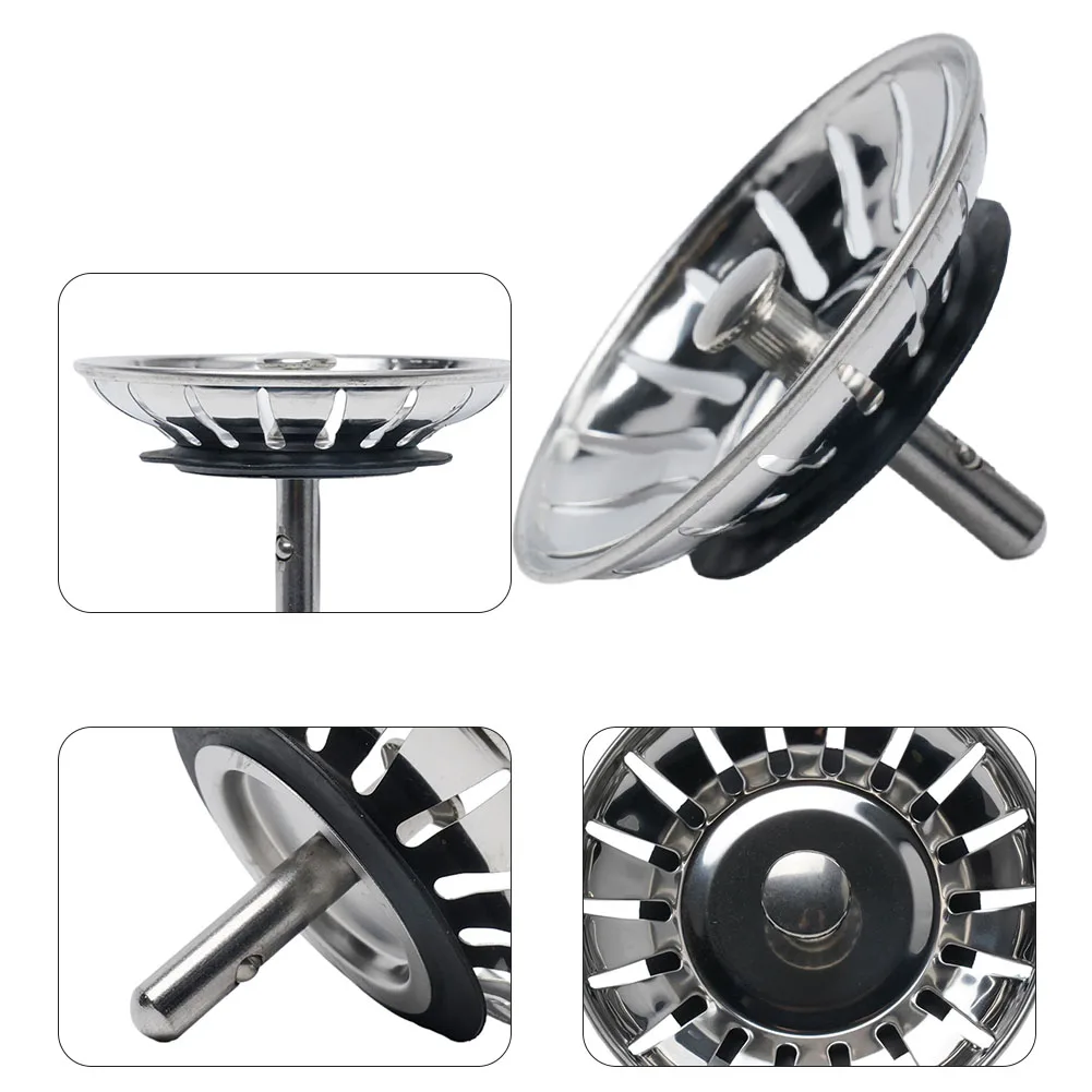 1x Stainless Steel Kitchen Sink Strainer Stopper Waste Plug Sink Filter Bathroom Basin Sink Drain Kitchen Filter Waste Plug
1x Stainless Steel Kitchen Sink Strainer Stopper Waste Plug Sink Filter Bathroom Basin Sink Drain Kitchen Filter Waste Plug