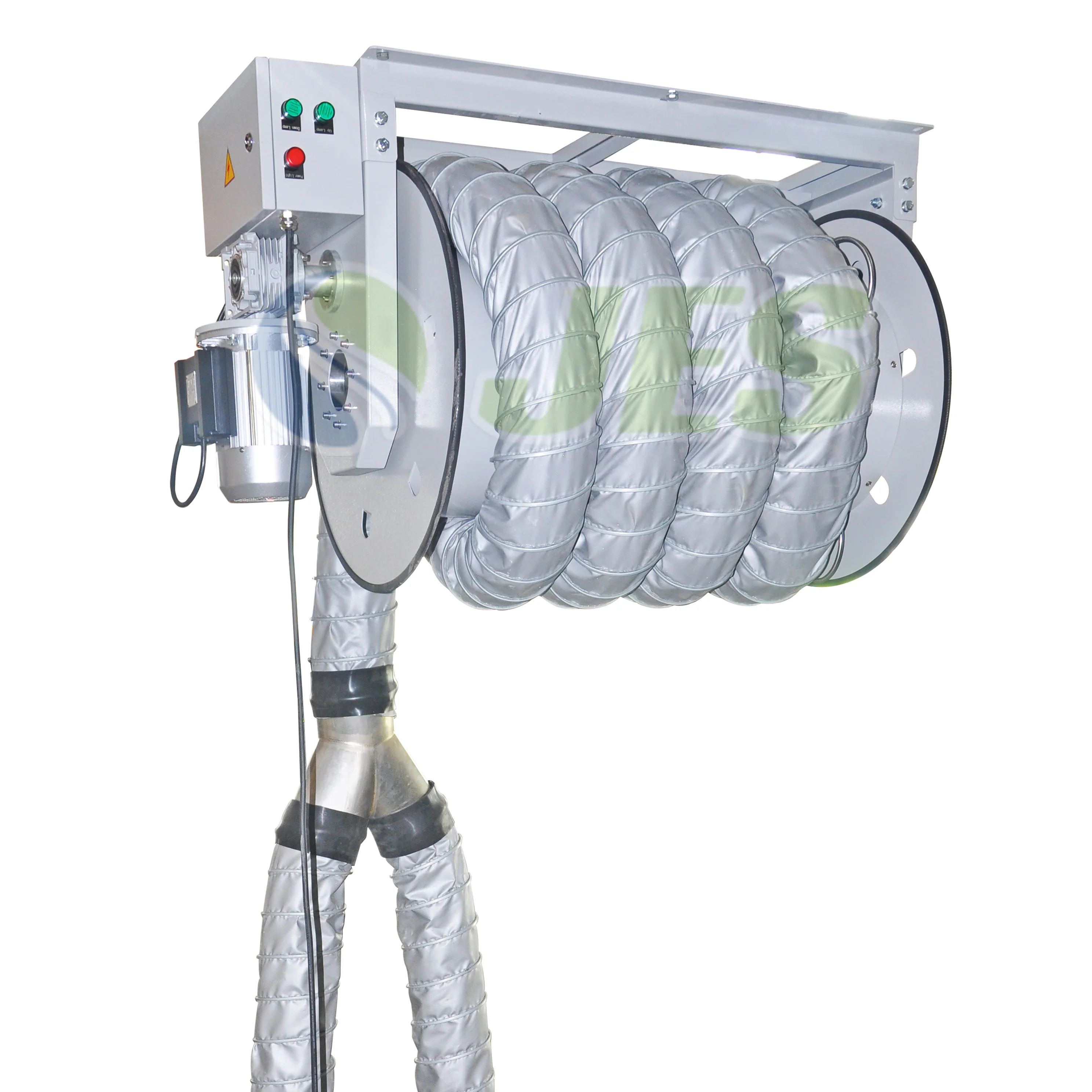 Dual Hose Vehicle Exhaust Extractor Construction Equipment
Dual Hose Vehicle Exhaust Extractor Construction Equipment