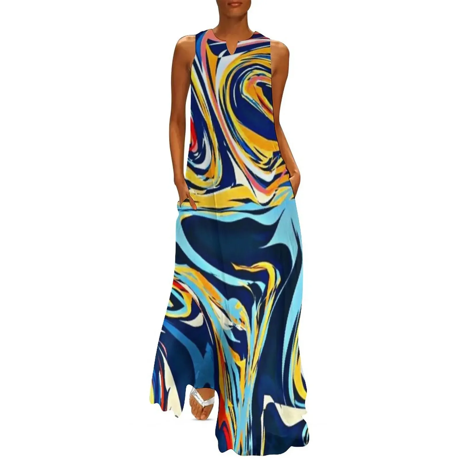 Trippy Liquid Art Multicolour Liquid Drip StokedUpArt Long Dress Women dresses summer women clothing 2025 new arrivals Dress
Trippy Liquid Art Multicolour Liquid Drip StokedUpArt Long Dress Women dresses summer women clothing 2025 new arrivals Dress