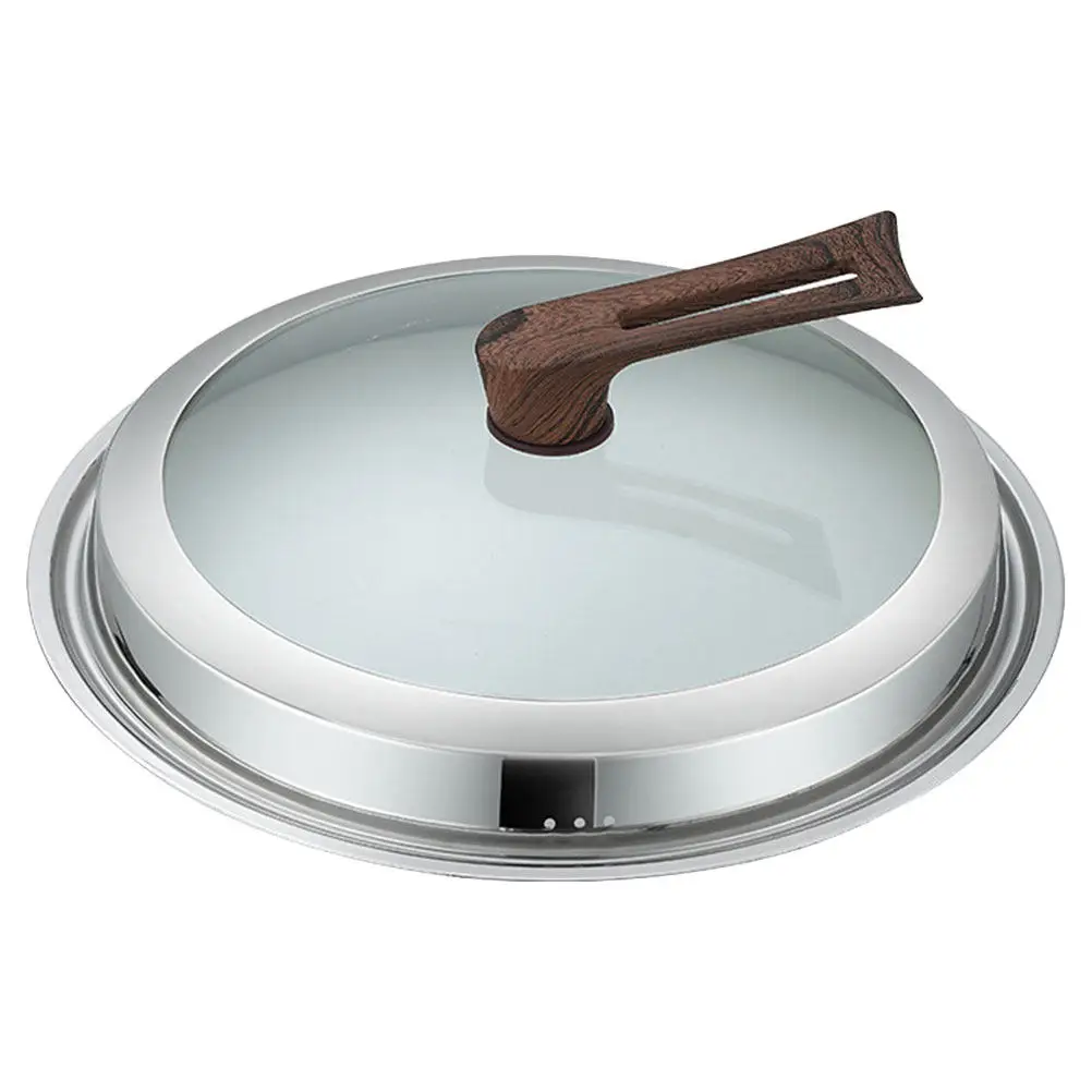 Glass Stainless Steel Pot Cover Universal Pan Lid Anti-Spill Overflow Cooking Lid Transparent Heat Resistant Kitchen Pot Cover
Glass Stainless Steel Pot Cover Universal Pan Lid Anti-Spill Overflow Cooking Lid Transparent Heat Resistant Kitchen Pot Cover