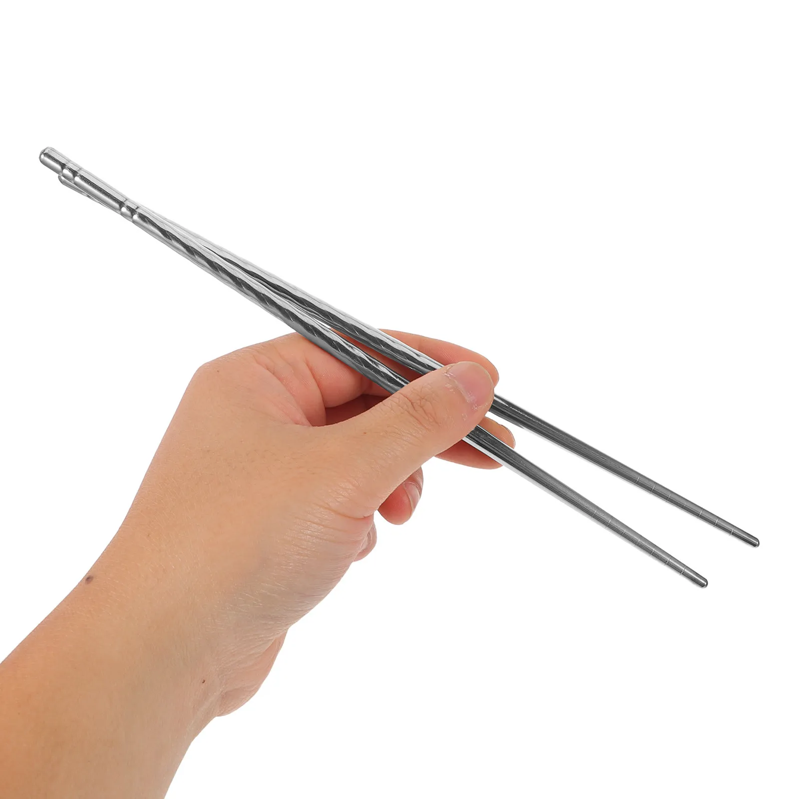 5Pairs Spiral Stainless Steel Chopsticks Heat Resistant Non Slip Cooking Chopsticks for Restaurant Home Use Dishwasher Safe
5Pairs Spiral Stainless Steel Chopsticks Heat Resistant Non Slip Cooking Chopsticks for Restaurant Home Use Dishwasher Safe