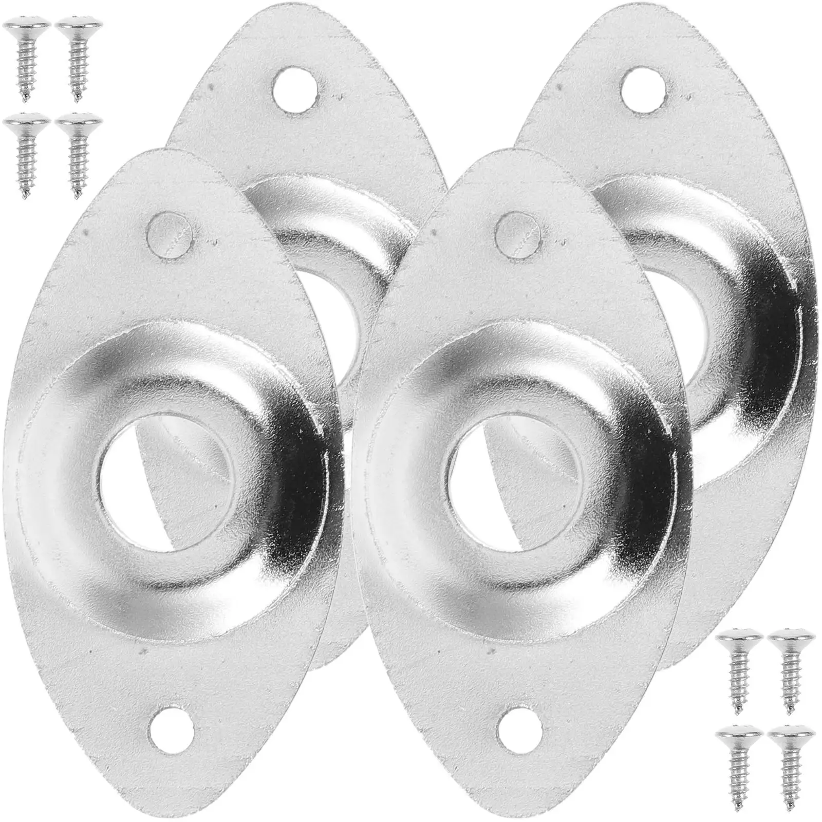 4 Pcs Cat's Eye Jack Plate Metal Upgrade Electric Guitar Parts Replacement Input Jack Tool Accessories Oval Cover
4 Pcs Cat's Eye Jack Plate Metal Upgrade Electric Guitar Parts Replacement Input Jack Tool Accessories Oval Cover