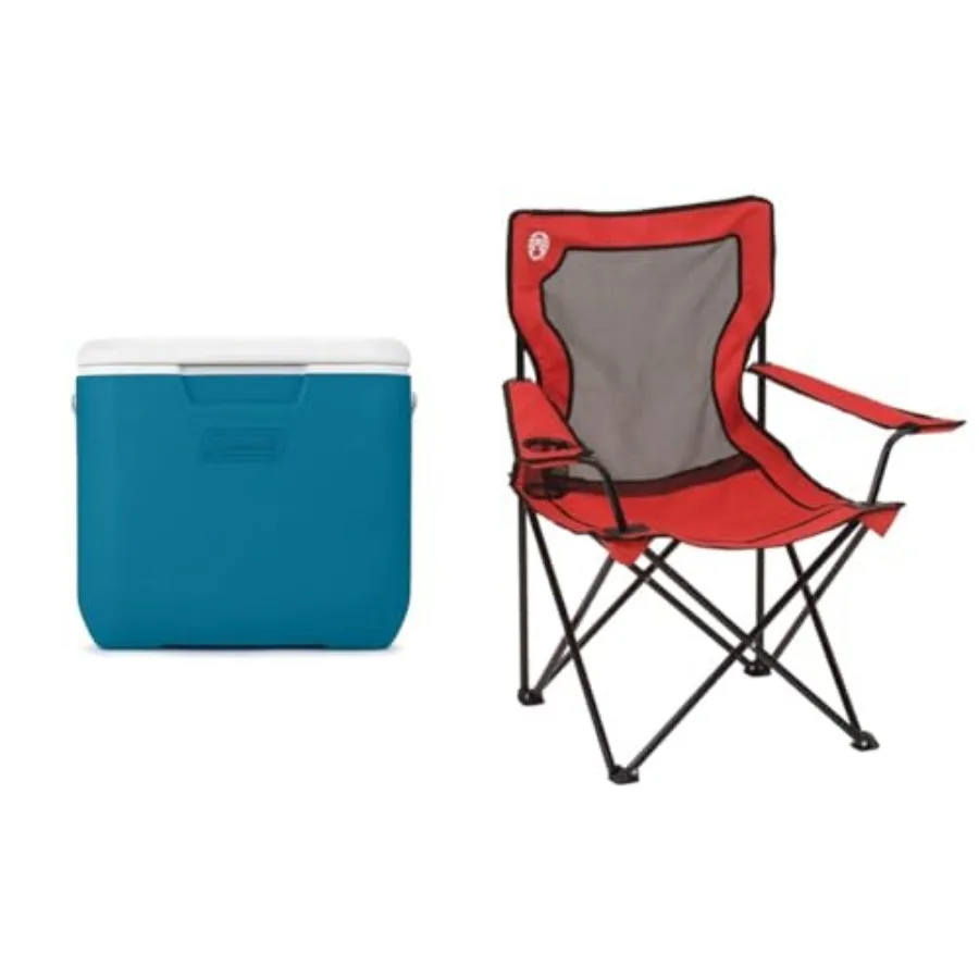 Chiller 30qt Insulated Portable Cooler with Ice Retention and Large Carry Handle, Made in USA, Great for Camping, Tailgating, P
Chiller 30qt Insulated Portable Cooler with Ice Retention and Large Carry Handle, Made in USA, Great for Camping, Tailgating, P