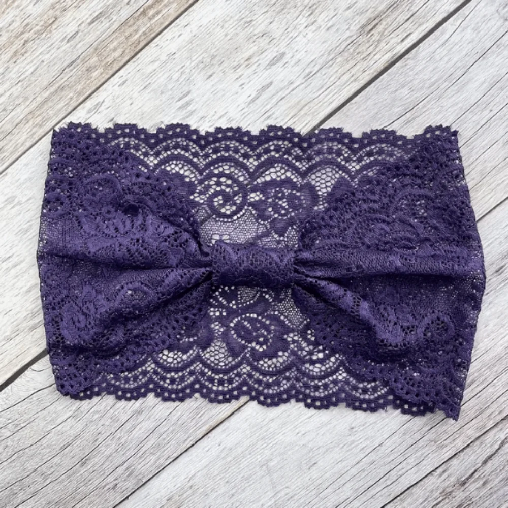 Stylish Soft Solid Color Headband Bow Non-Slip Lace Trim Headband Comfortable Athletic Yoga Elastic Headwear Gym
Stylish Soft Solid Color Headband Bow Non-Slip Lace Trim Headband Comfortable Athletic Yoga Elastic Headwear Gym