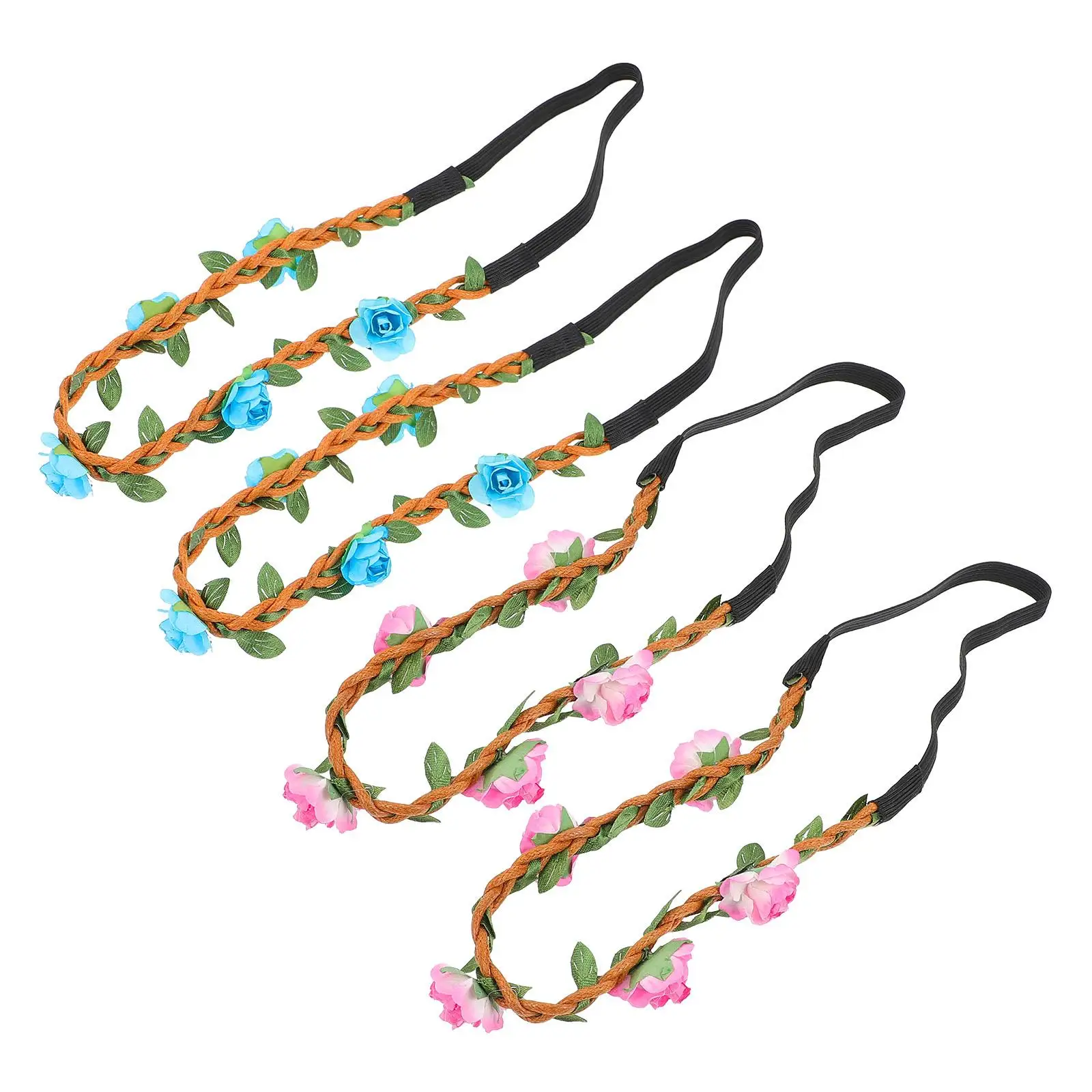 4Pcs Rose Hairb Headpiece Women Bride Tiara Wedding Bridal Crown Floral Wreath Flowers Decorations Bright Beautiful
4Pcs Rose Hairb Headpiece Women Bride Tiara Wedding Bridal Crown Floral Wreath Flowers Decorations Bright Beautiful