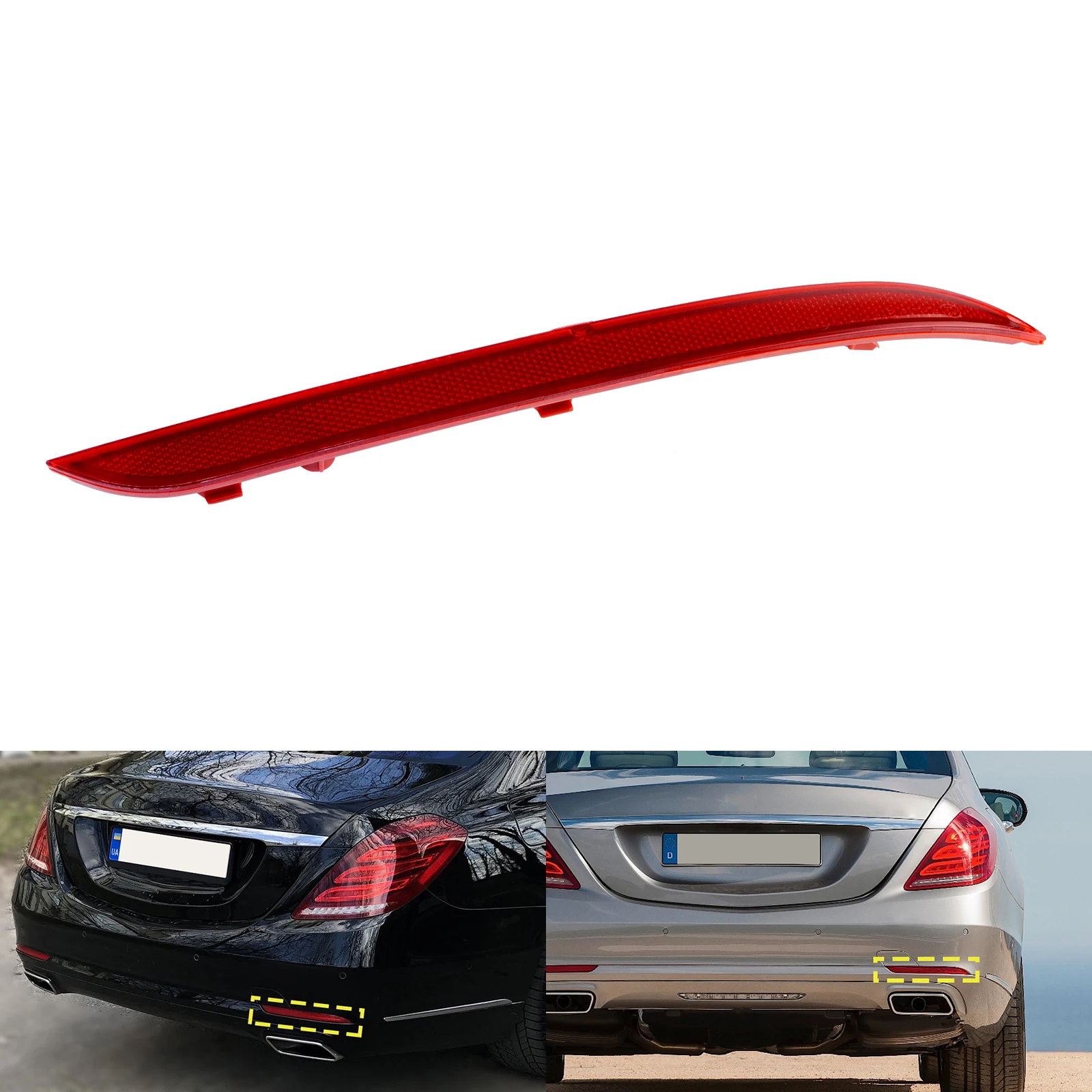 ANGRONG правый красный бампер задний отражатель линзы O/S для Mercedes S Class W222 2014-20
ANGRONG правый красный бампер задний отражатель линзы O/S для Mercedes S Class W222 2014-20