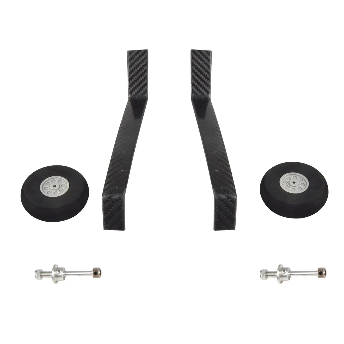 1 Set Carbon Fiber 50E Landing Gear KIT With Tyre Wheel Axles for RC Airplane Model
1 Set Carbon Fiber 50E Landing Gear KIT With Tyre Wheel Axles for RC Airplane Model