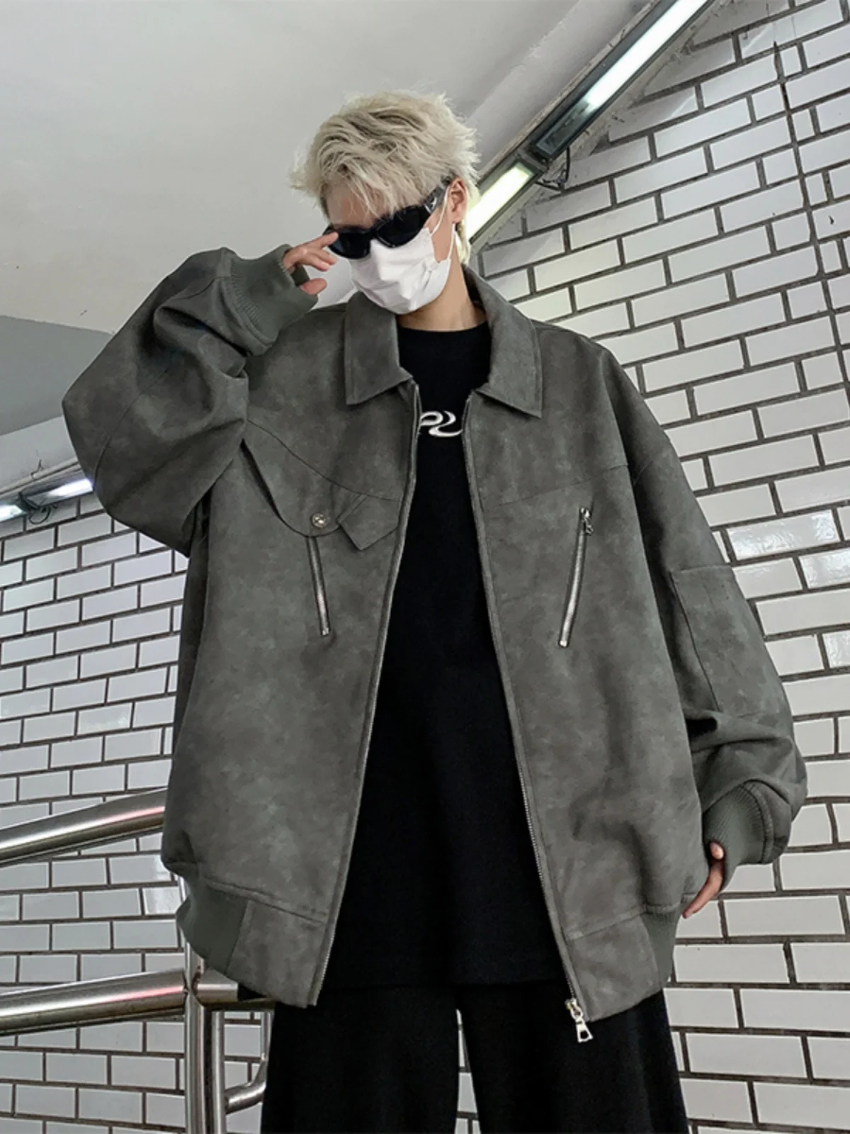 Jacket Coat Knitted Mens Man Boy Youth City Downtown Hip Streetwear Party Night Club Entertainment Bar Fashion Style Casual Cool
Jacket Coat Knitted Mens Man Boy Youth City Downtown Hip Streetwear Party Night Club Entertainment Bar Fashion Style Casual Cool