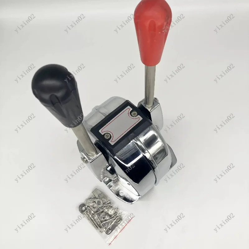 Морской контроллер дроссельной заслонки: настольная рукоятка дросселя и трос дроссельной заслонки
Морской контроллер дроссельной заслонки: настольная рукоятка дросселя и трос дроссельной заслонки