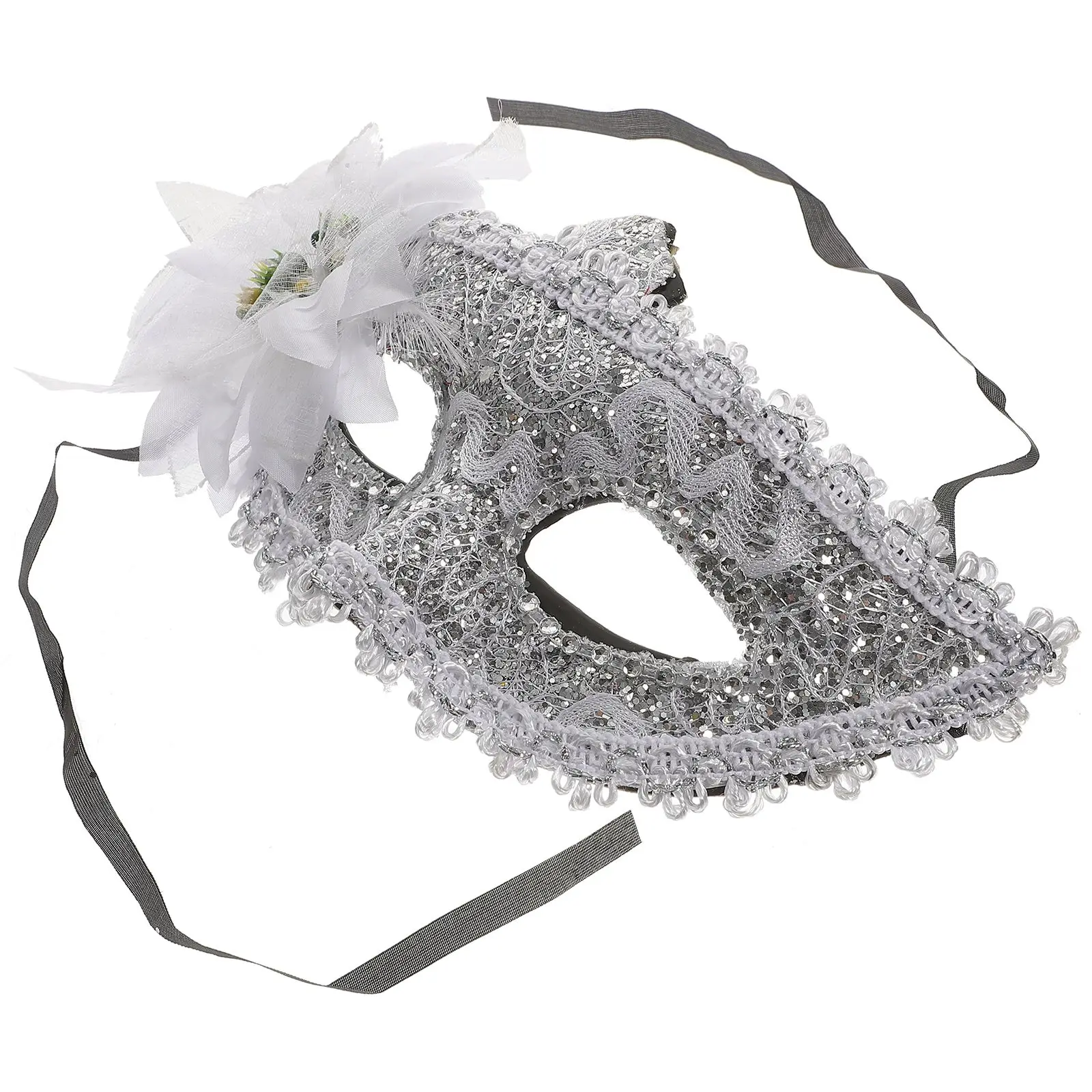 Costume Party Mask Lace for Masquerade Ball Venetian White Face Halloween Vintage Decor
Costume Party Mask Lace for Masquerade Ball Venetian White Face Halloween Vintage Decor