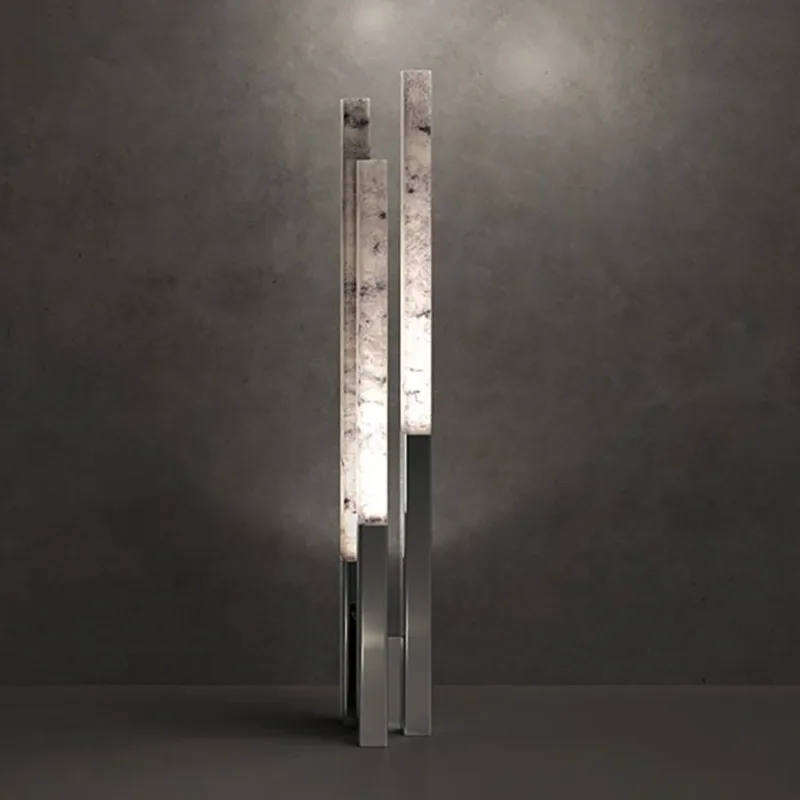Stainless steel floor lamp hotel villa living room model room next to the standing lamp sofa
Stainless steel floor lamp hotel villa living room model room next to the standing lamp sofa