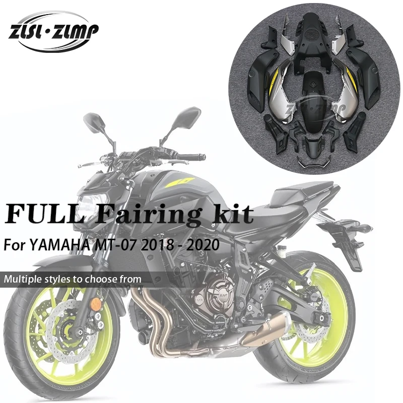 Полный комплект обтекателей для мотоцикла, подходящий для YAMAHA MT-07 2018-2020 MT07 MT 07 2018 2019 2020, комплекты обтекателей для кузова
Полный комплект обтекателей для мотоцикла, подходящий для YAMAHA MT-07 2018-2020 MT07 MT 07 2018 2019 2020, комплекты обтекателей для кузова