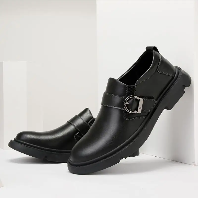 Dress spring and autumn men's flat leather derby simple business casual British style men's
Dress spring and autumn men's flat leather derby simple business casual British style men's