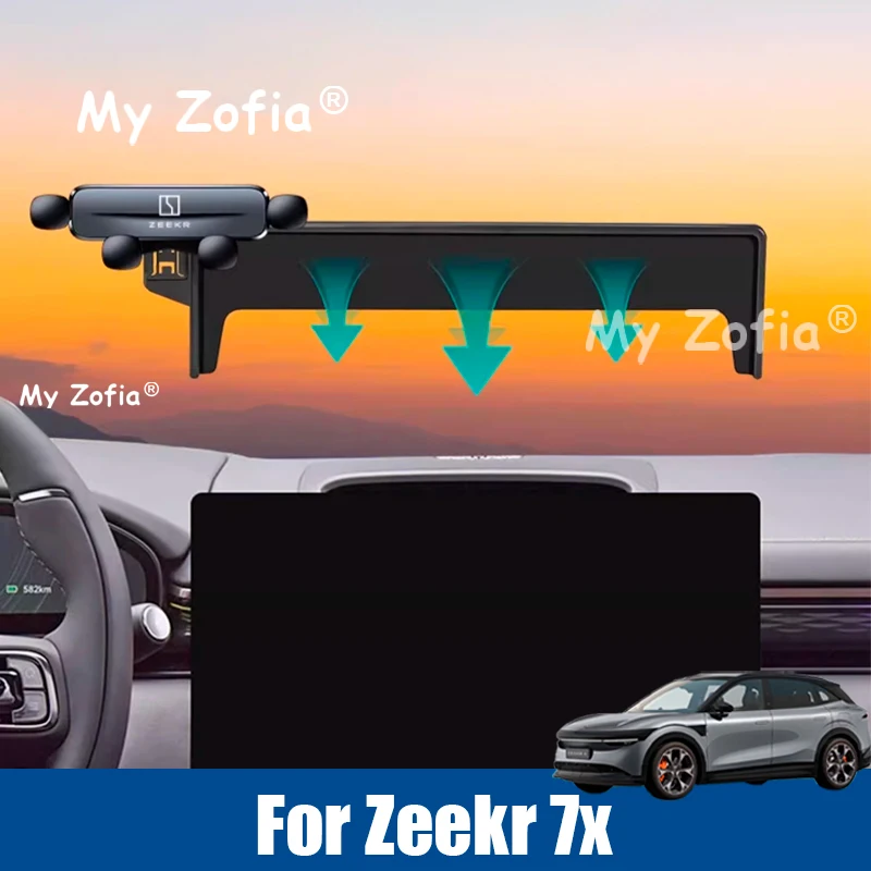 Car Bracket For Zeekr 7X 2025 2026 Car Phone Holder Navigation GPS Stand Interior Moulding Phone Holder Snap-on Clip Accessories
Car Bracket For Zeekr 7X 2025 2026 Car Phone Holder Navigation GPS Stand Interior Moulding Phone Holder Snap-on Clip Accessories