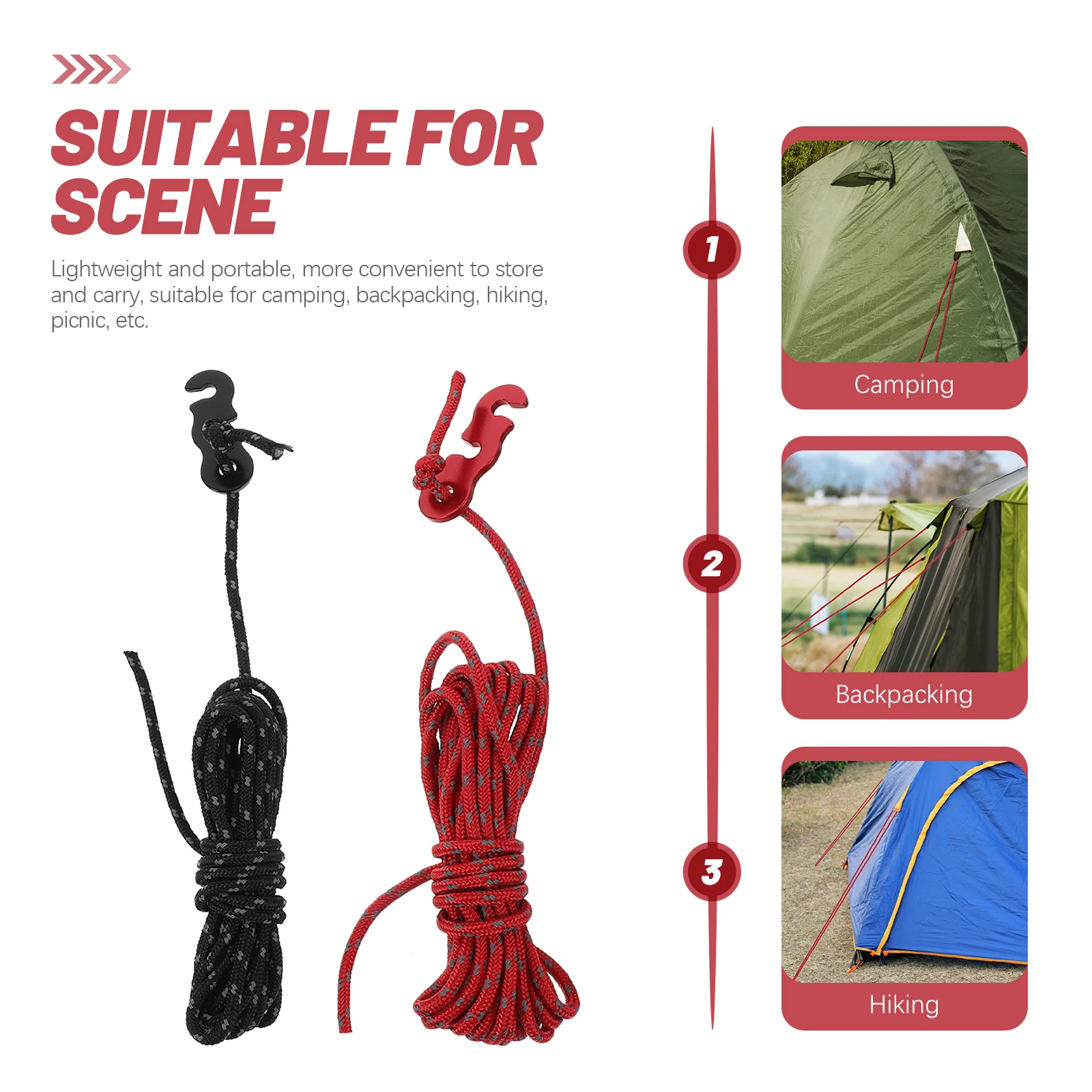4 Pcs Tent Rope Buckle Reflective Strap Camping Lanyard Portable Polyester Wear Resistant Clothesline Hiking Gear
4 Pcs Tent Rope Buckle Reflective Strap Camping Lanyard Portable Polyester Wear Resistant Clothesline Hiking Gear
