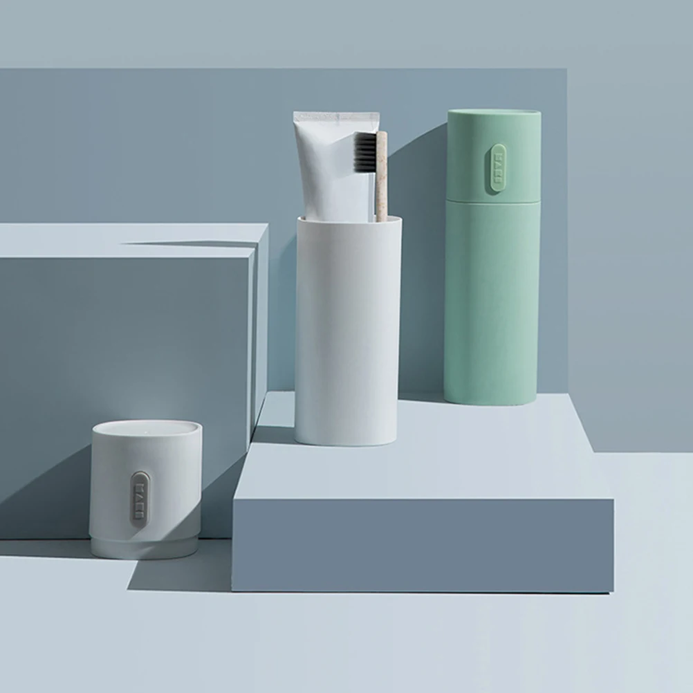 Toothbrush Box Toothpaste Storage Holder with Case Travel Pot Plastic Cup Carrying
Toothbrush Box Toothpaste Storage Holder with Case Travel Pot Plastic Cup Carrying