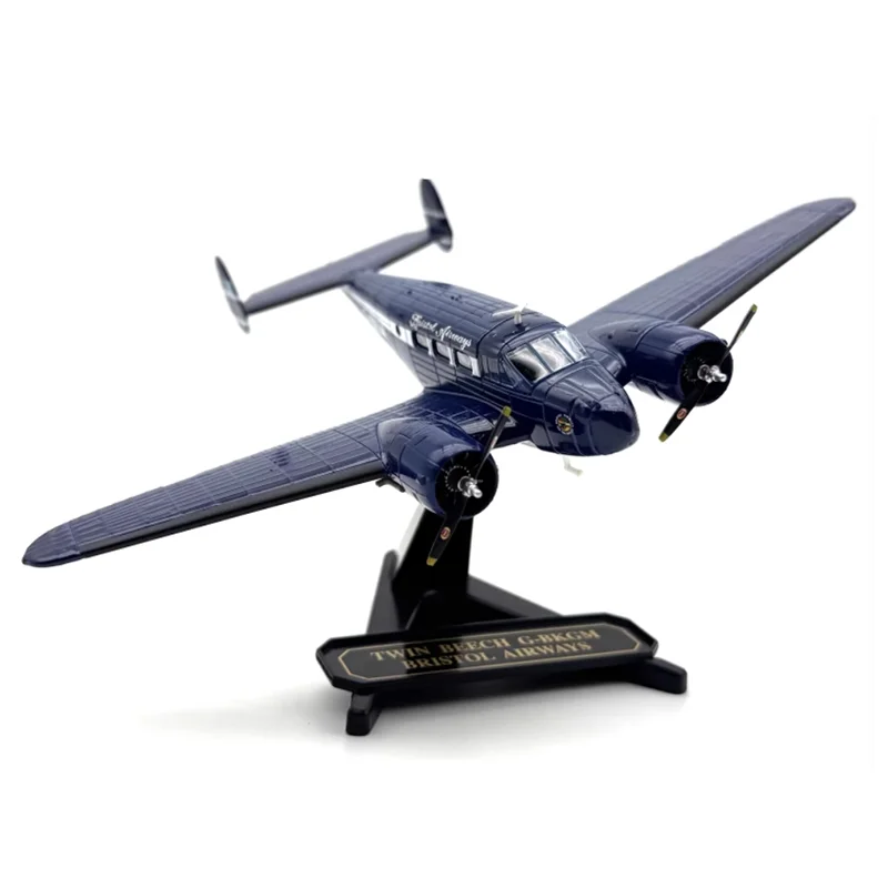 Diecast 1/72 Scale Double Beech G-BKGM Aviation Aircraft Model Alloy Simulation Collection Display Toy Gift
Diecast 1/72 Scale Double Beech G-BKGM Aviation Aircraft Model Alloy Simulation Collection Display Toy Gift
