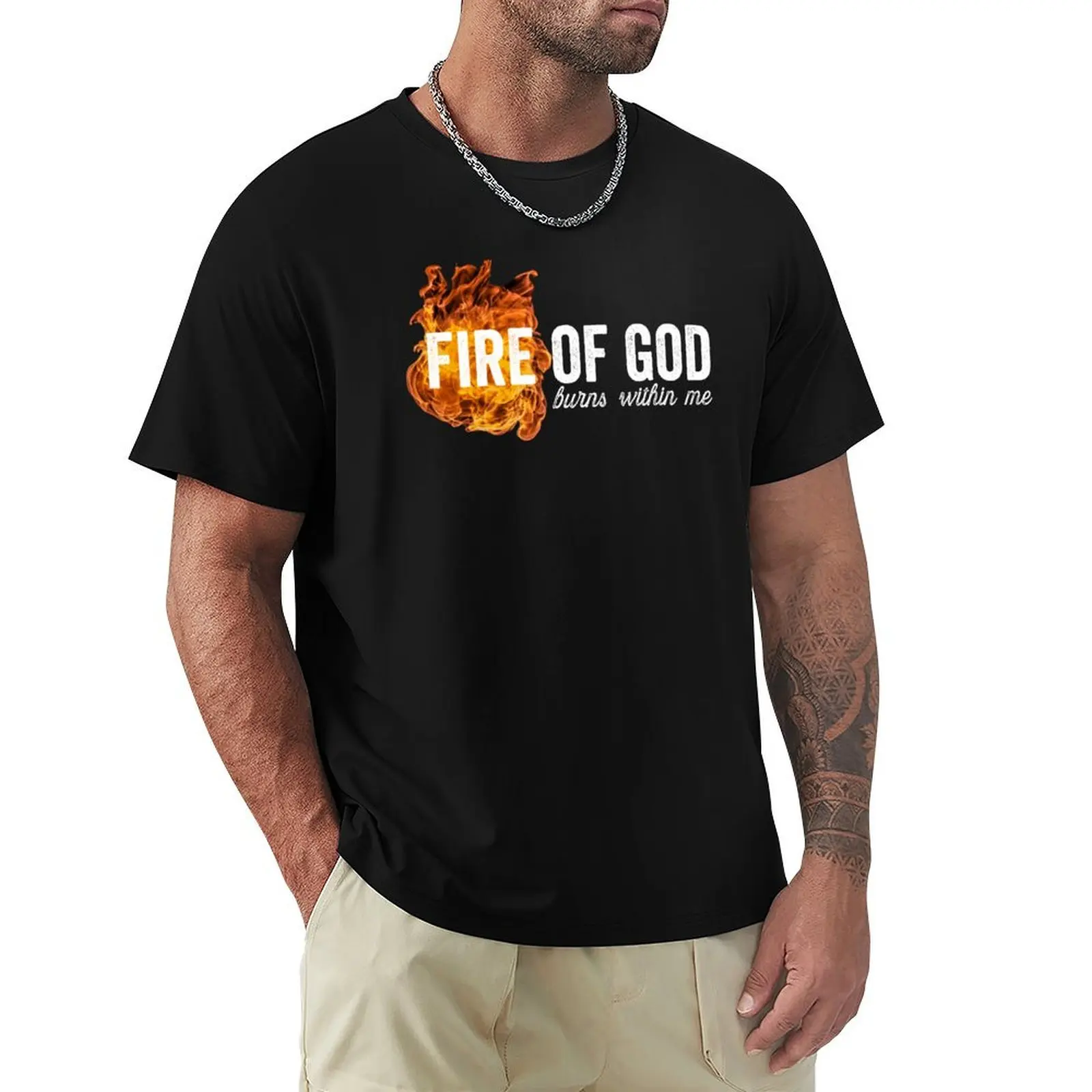 Christian Quote - Fire of God T-Shirt summer shirt gifts for boyfriend vintage plain black t shirts men
Christian Quote - Fire of God T-Shirt summer shirt gifts for boyfriend vintage plain black t shirts men