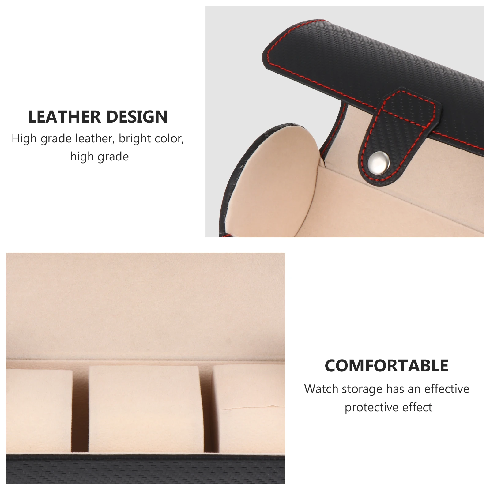 3 Slots Vintage Roll Travel Case Watch Storage Box Jewelry Packaging Dustproof Portable Watch Container Elegant Box For
3 Slots Vintage Roll Travel Case Watch Storage Box Jewelry Packaging Dustproof Portable Watch Container Elegant Box For