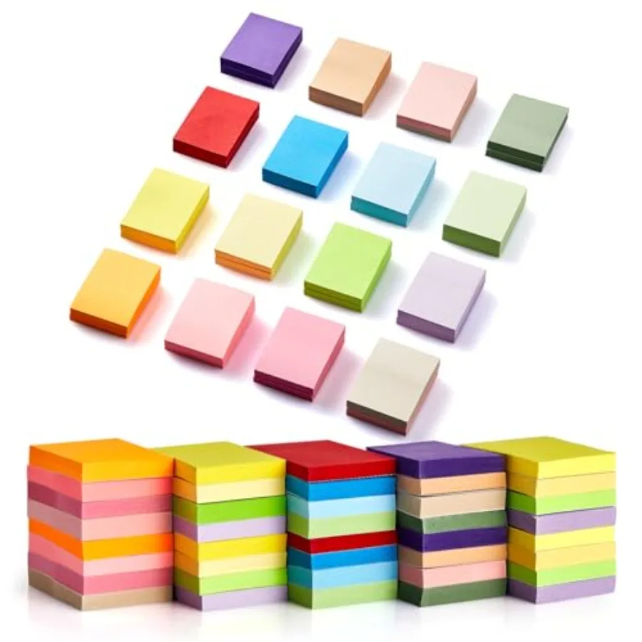 40 Pads Sticky Notes 1.5x2 in, 16 Colors Post Self Stick Pad Its, Clean Removal Mini Pads Bulk for Office, Home, School, Teache
40 Pads Sticky Notes 1.5x2 in, 16 Colors Post Self Stick Pad Its, Clean Removal Mini Pads Bulk for Office, Home, School, Teache