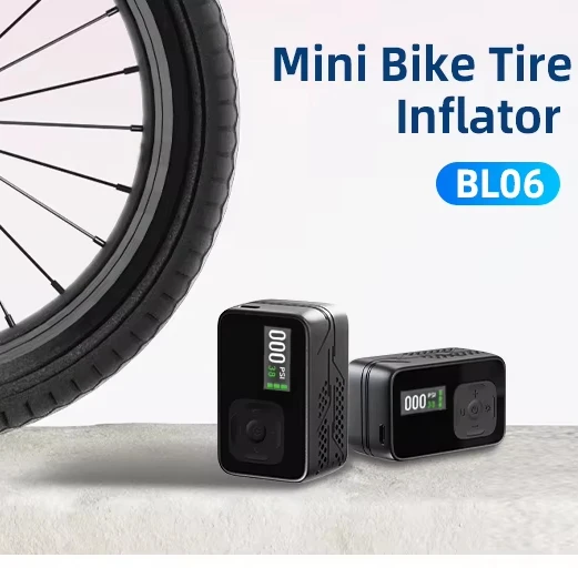 NEWO BL06 Rechargeable Bike Tire Pump With High-Flow Motor, Portable 120PSI Inflator With Dual Pressure Screens
NEWO BL06 Rechargeable Bike Tire Pump With High-Flow Motor, Portable 120PSI Inflator With Dual Pressure Screens