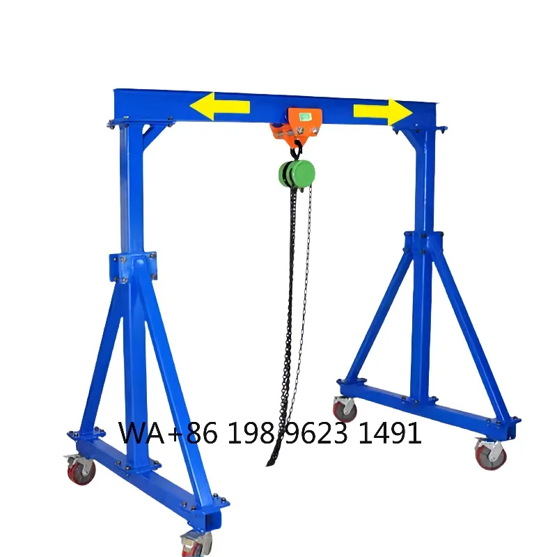 Custom Simple Single Girder Portable Gantry Crane Lifting Equipment Industrial Workshop Construction Warehouse Hoist Handling
Custom Simple Single Girder Portable Gantry Crane Lifting Equipment Industrial Workshop Construction Warehouse Hoist Handling