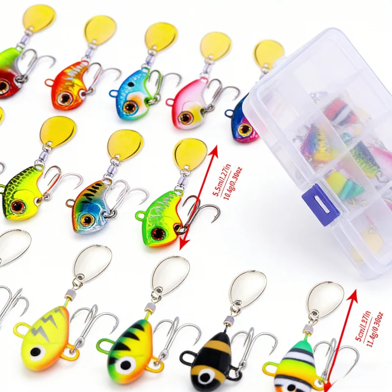 VibrationVIBLuya Bait15PCSSet многослойной длинной металлической приманки для пресноводного окуня и красного защелки
VibrationVIBLuya Bait15PCSSet многослойной длинной металлической приманки для пресноводного окуня и красного защелки