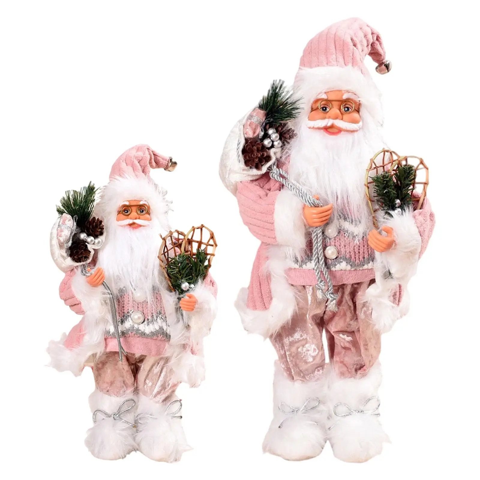 Кукла Санта-Клаус, рождественская фигурка, традиционное настольное украшение, новогодний декор для спальни, камина, интерьера
Кукла Санта-Клаус, рождественская фигурка, традиционное настольное украшение, новогодний декор для спальни, камина, интерьера