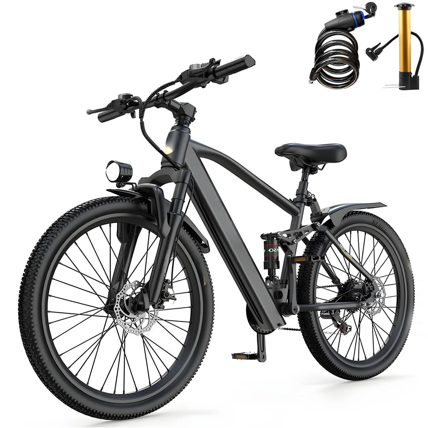 Электровелосипед, скорость 45 км/ч (28 миль/ч) или 37 км/ч (23 миль/ч), аккумулятор 20 Ач/13 Ач и мотор 750 Вт, 21 скорость и двойная подвеска, максимальный запас хода 128 км, индивидуальная сборка
Электровелосипед, скорость 45 км/ч (28 миль/ч) или 37 км/ч (23 миль/ч), аккумулятор 20 Ач/13 Ач и мотор 750 Вт, 21 скорость и двойная подвеска, максимальный запас хода 128 км, индивидуальная сборка